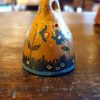 Campanella gialla con fiorellini azzurri 8x5 cm - immagine 3
