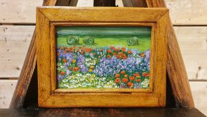 Quadro Fioritura sull'Altopiano