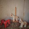 Cavalli di ceramica bianchi - immagine 3
