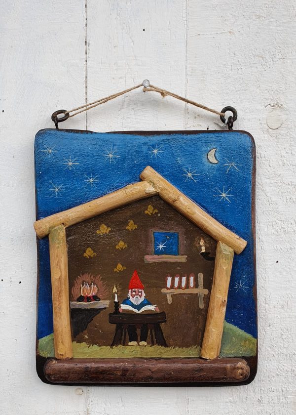 Pannello Gnometto che legge