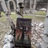 Pannello I tre Pulcinella su tinte calde - immagine 2