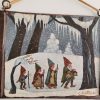 Pannello Famiglia di Gnomi in cammino - immagine 3