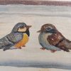 Uccellini nella neve in orizzontale - immagine 3