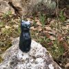 Gattino di ceramica grigio - immagine 3
